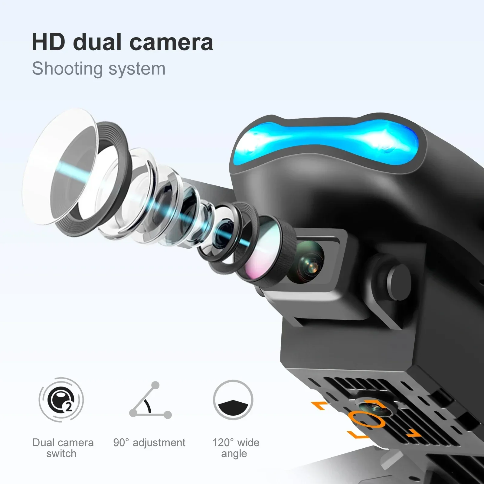 Novo e99 pro hd 4k zangão câme - Drone Camera 4K avaliação e preço