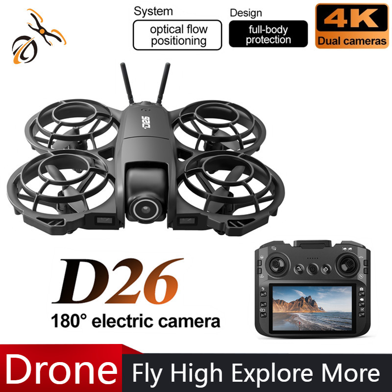 Drone D26 4K Aéreo HD 180 °    - Drone Camera 4K avaliação e preço